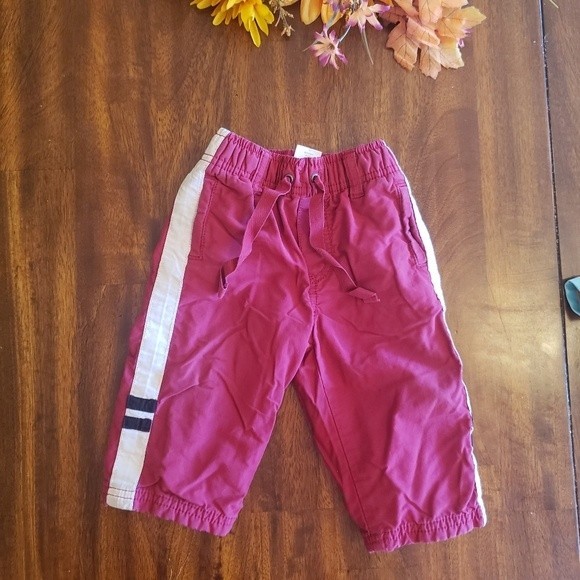 🔥4/15🔥 Gymboree Insulated Pants Size 6-12 Months Elastic waist Lounge Pants - Picture 1 of 3